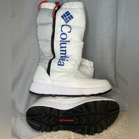 Columbia Shoes - Columbia Paninaro Omni-Heat Tall White boots Women’s